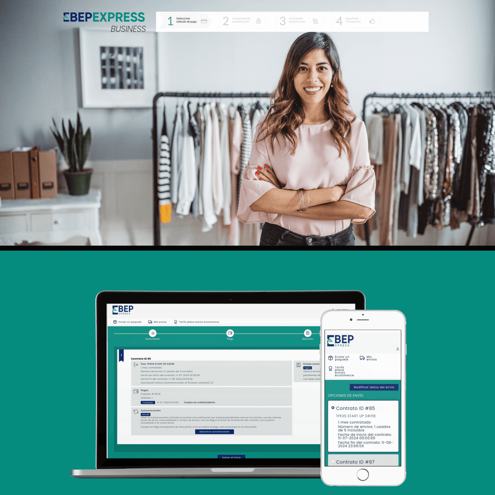 Enviar pacote económico EBEP Express